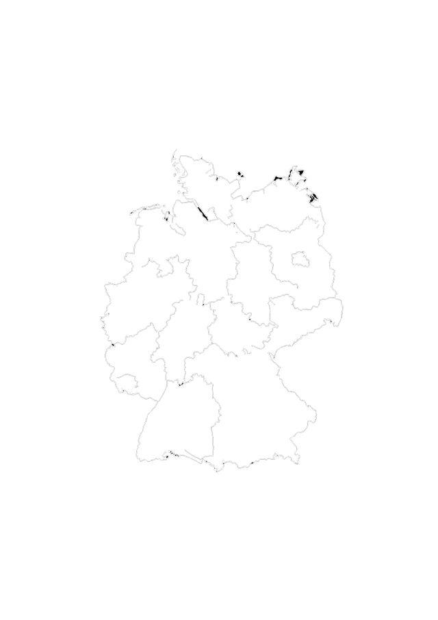 Germany map Image.