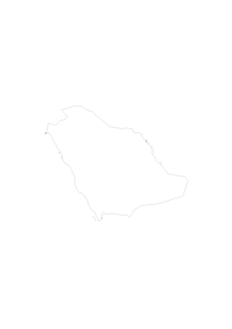 Saudi Arabia map Image.